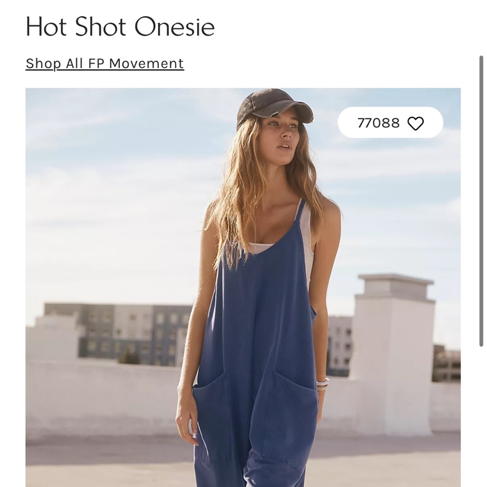 Free People Hot Shot Onesie